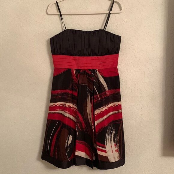 Max and Cleo Silk Cocktail Dress Size 10 - Picture 1 of 13